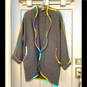 Candiss Cole Art to Wear Women's Open Front Jacket